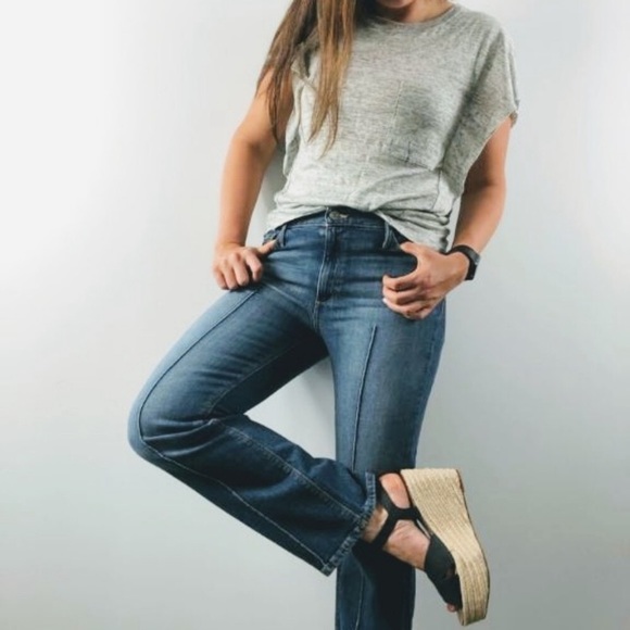 Black Orchid Denim - Black Orchid High Waisted Vintage Straight Leg Jeans